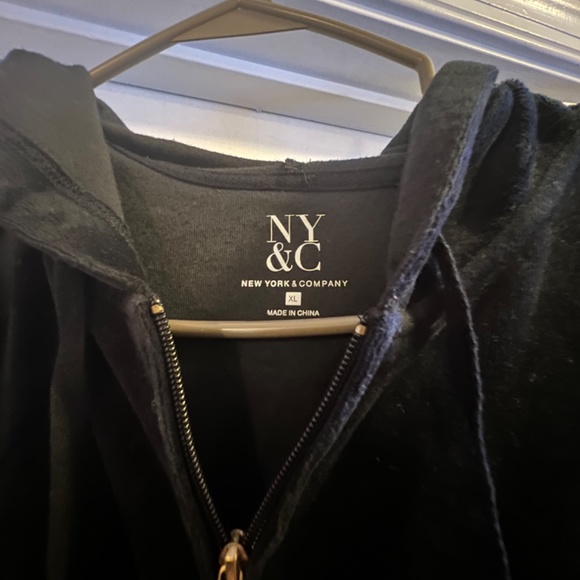 Velour jogger pant sweatsuit - Picture 6 of 7